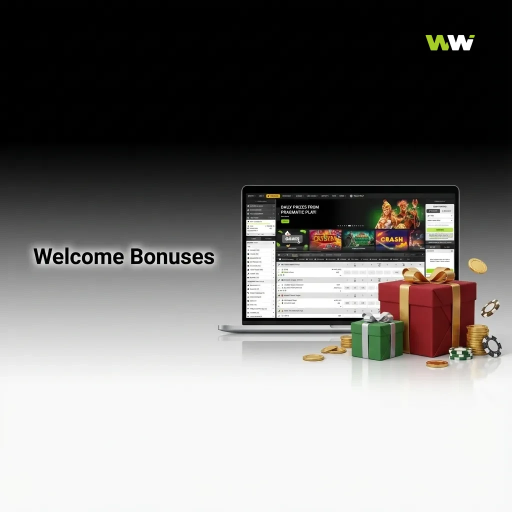 Bangladesh casino welcome offer table showing 200% first deposit bonus and 150 free spins with wagering and 7‑day validity